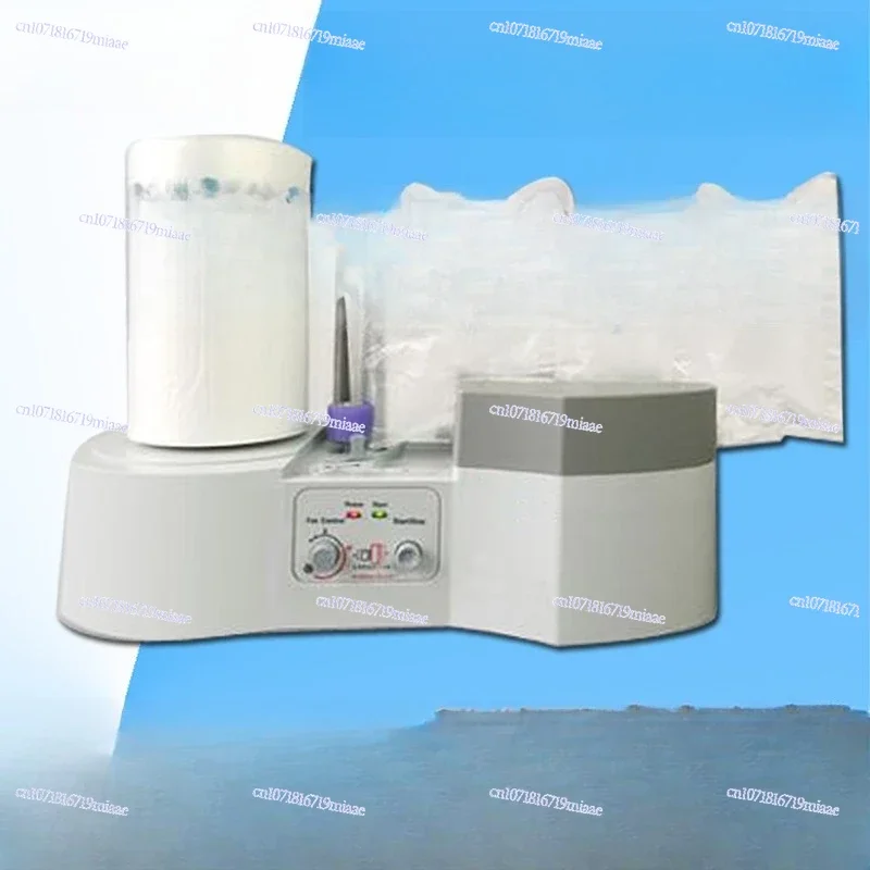 Inflatable Cushion Packaging Machine 20 40 Express Packaging Bubble Bag Inflator WIAIR-1000 Winding Air Cushion Machine