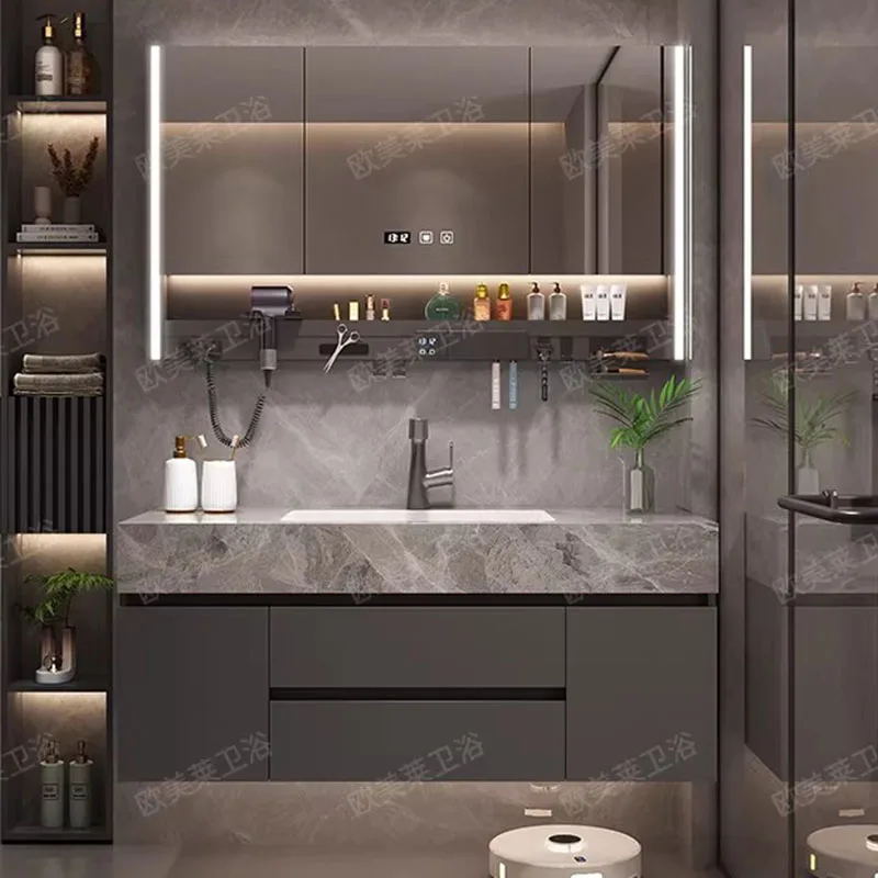 

Luxury Drawers Cupboard Paper Space Saver Modern Display Toilet Storage Bathroom Cabinet Organizer Gabinete Trendy Furniture