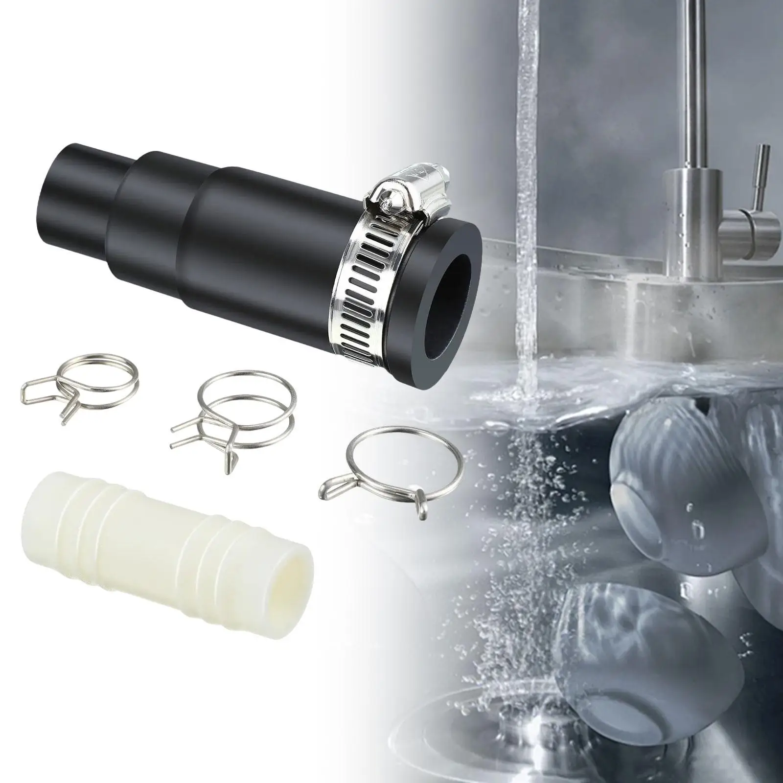 Адаптер сливного шланга для посудомоечной машины, простой в установке для утилизации мусора