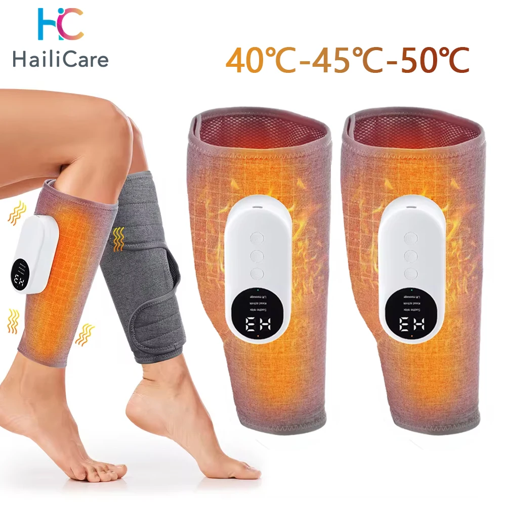 

Electric Leg Massager Wireless Rechargeable Air Compression Leg Calf Massage for Pain Relief Relax Leg Muscles 360° Air Pressure