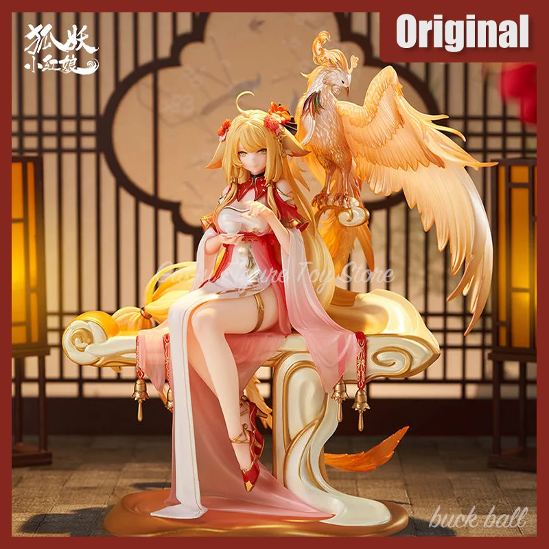 27cm Original Fox Spirit Matchmaker Figure Tushanhong Figure Chinese Decora Collection Fox Anime Figure Toy Birthday Xmas Gifts