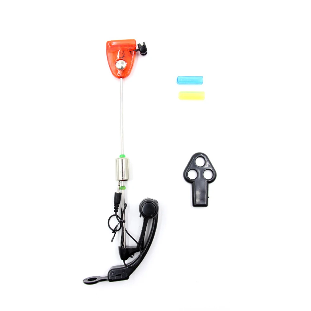 Fishing Trips Yellow Bite Indicators Fishing Bite Alarm System Accessory Adjustable Buckle High Visibility LED
