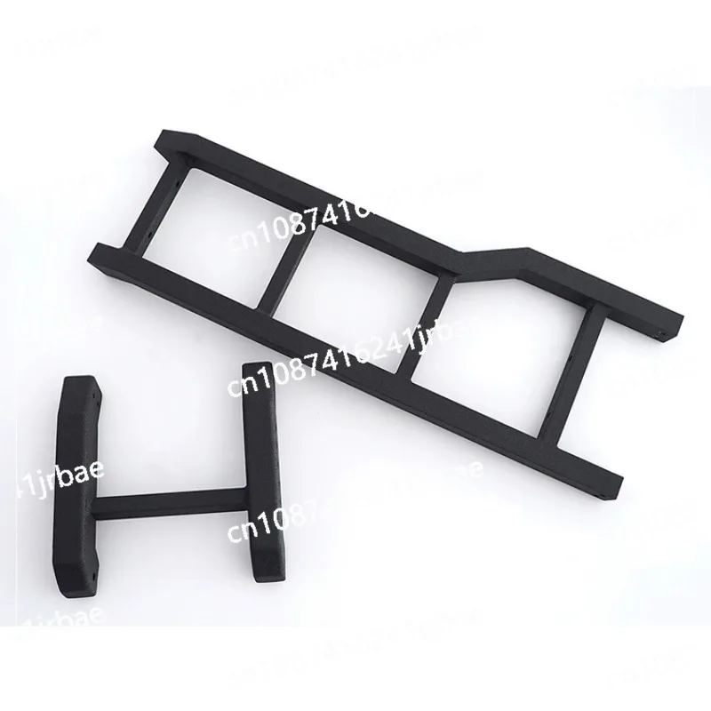 سلم خلفي للسيارة الذيل الباب تسلق رف سلم لجيمي JB64 JB74 JC74 XL جيمي 2019 2020 2021 2022 2023 2024 جزء الألومنيوم #2