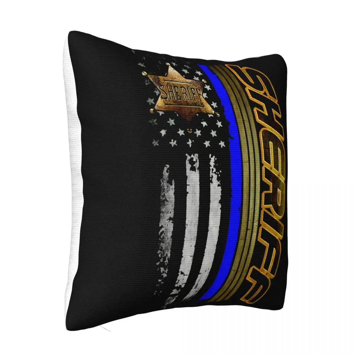 Cool Sheriff Flag Preshrunk Cotton Women Men Female Unisex Text Middle Aged Best Selling Top Pillow Case