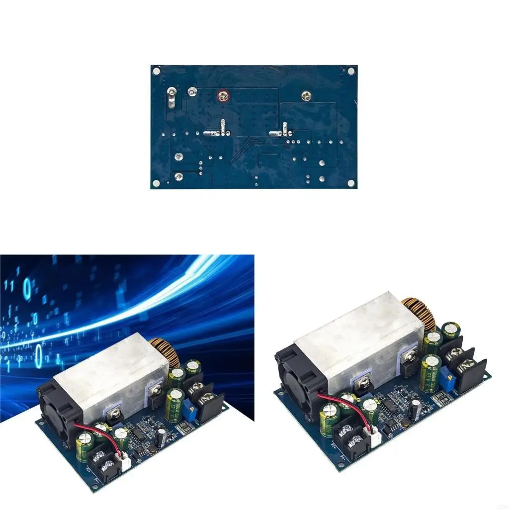 J78A 600W 25A Step Down Power Supply Module Regulator Module High Power Converter 12-75V to 2.5-50V Power Module