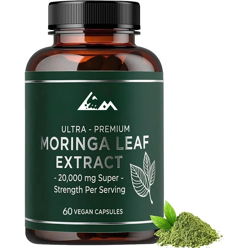 Concentrated and Standardized 20 Fold Extract, Energy, Metabolism, and Immune Support. Non GMO, 60 Capsules