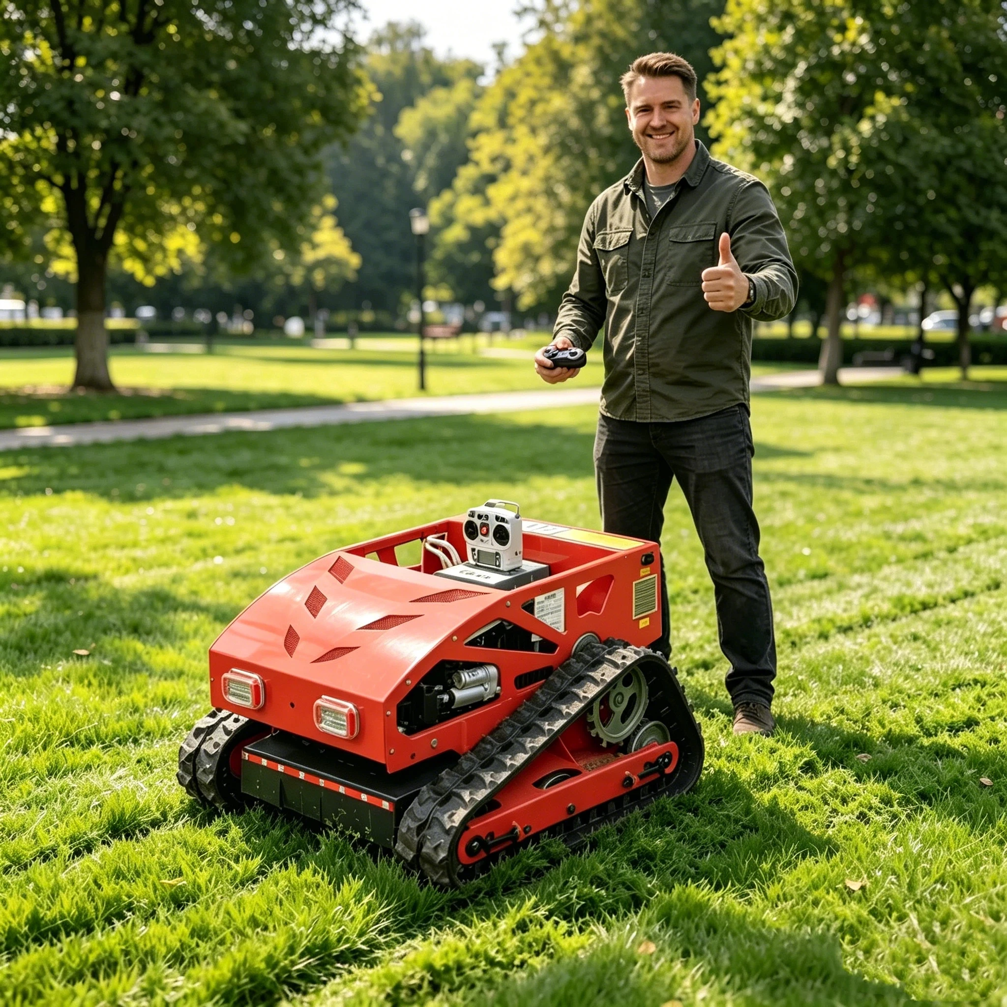 Customized Powerful Engine Low Emission Lawn Mower High Efficiency Fuel-Efficient Stable Operation Low Noise Long Service