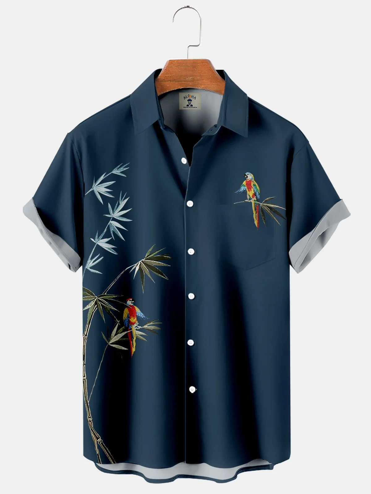 Camisa hawaiana de manga corta para hombre, top con solapa, estampado de estilo chino, talla grande, informal y cómoda, novedad de 2024