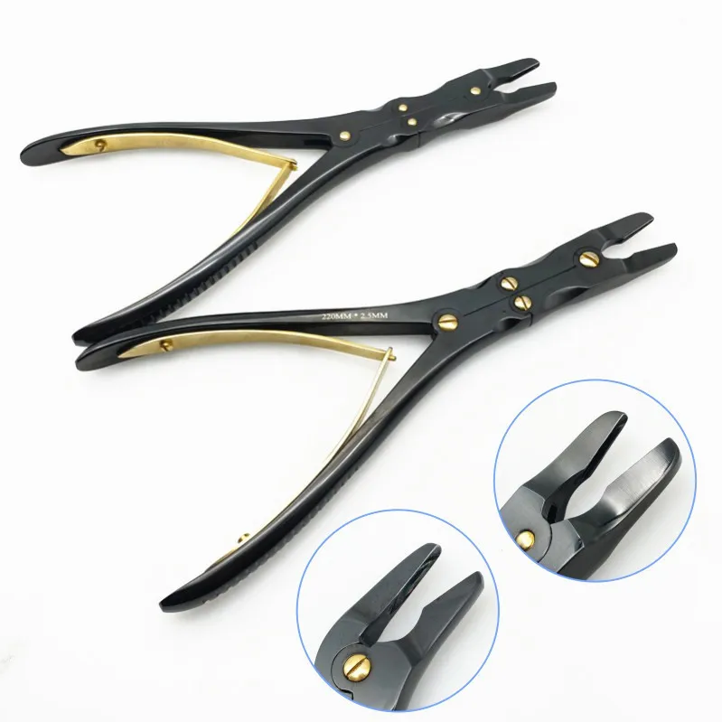 Double Action Bone Rongeurs Black Double joint Bone forcep Veterinary Orthopedics Instruments