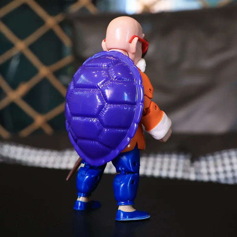 16CM Anime Dragon Ball Z Master Roshi Kame Sennin Movable Joints PVC Action Figures Model Car Decorations Dolls Toys Kids Gifts