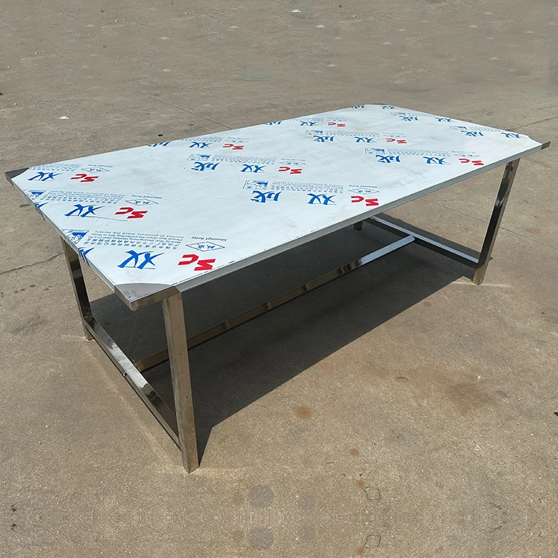 

Stainless steel workbench laboratory console factory dust-free workshop assembly line workbench inspection and maintenance table