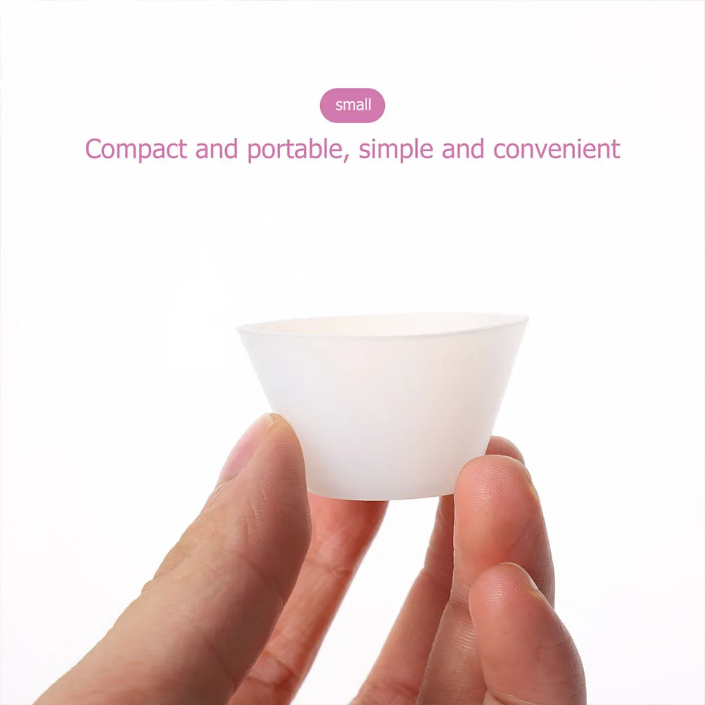 20Pcs Portable Silicone Mixing Cups Practical Design for Epoxy Glue and Paint Mixing Silicone DIY Tool DIY Craft Tools