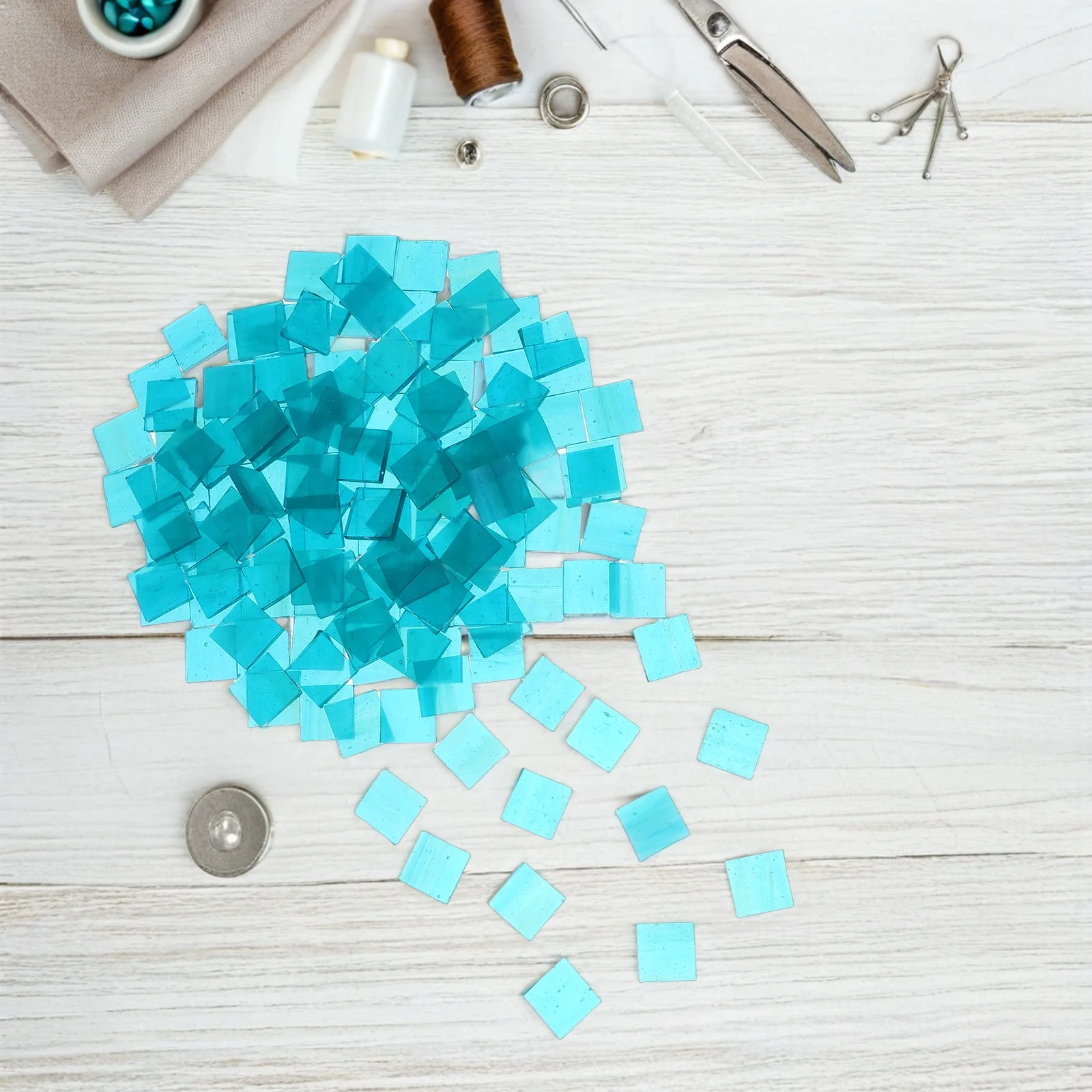

Mosaic Tiles Glass Craftsmanship Decorative Brick for DIY Art Projects Durable Water Resistant Tiles Crafts Hobby Home