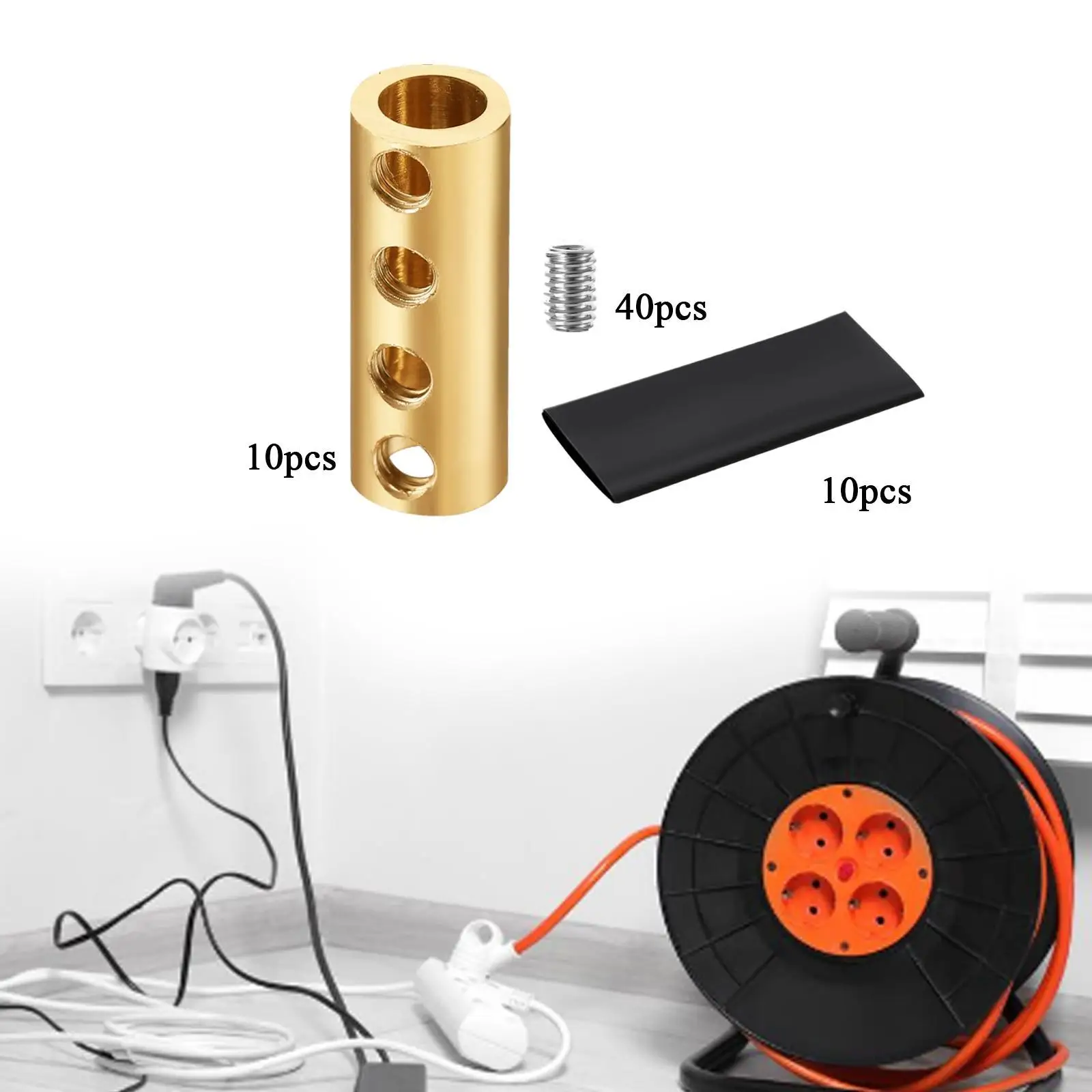 10Pcs 6 Awg Wire Co…