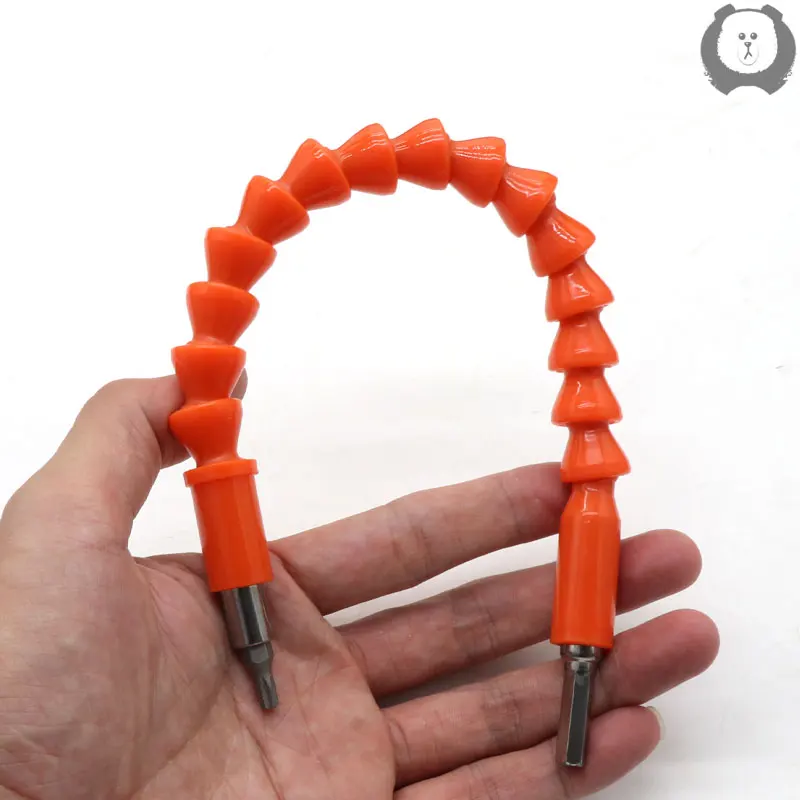 Electric Drill Screwdriver Bit Multifunctional Universal Snake flexible Hose Cardan Shaft Connection Soft Extension Rod Link