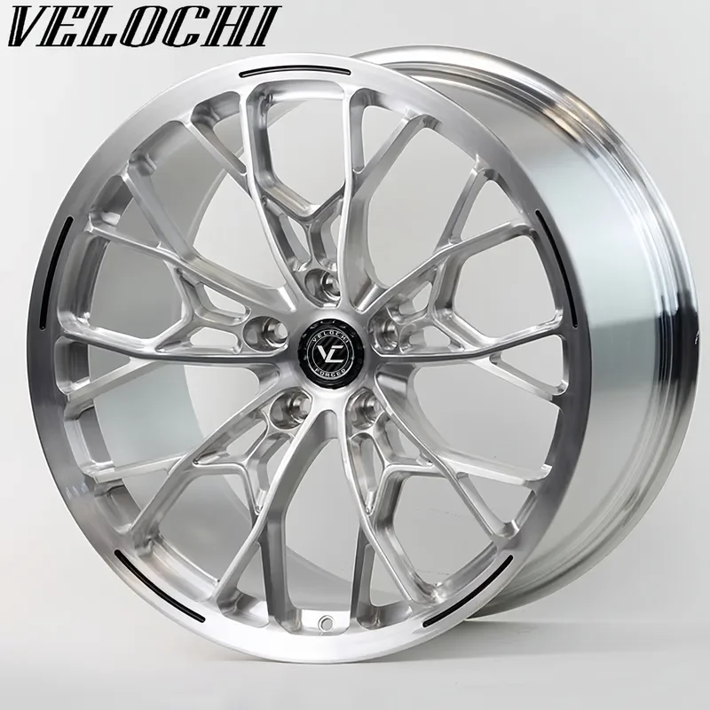 VLC Car Rims 17 18 19 20 21 22 23 24 Inch 5x114.3 5x112 5x120 Deep Concave Polished Forged Wheels for