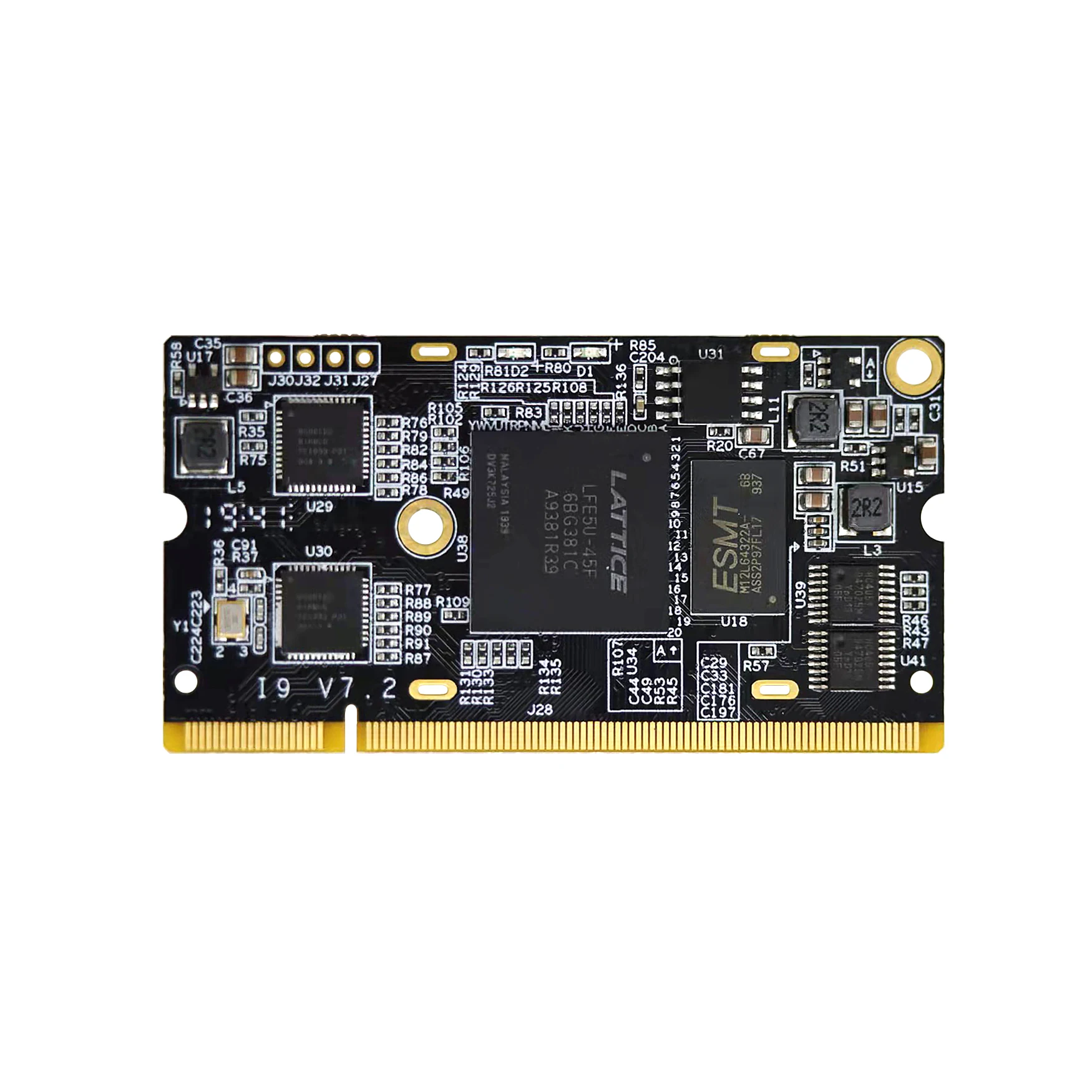 VivaCTGitter ECP5 FPGA RISC-V Entwicklung Bord Farblicht i9 Modul LFE5U Open Source Toolchain