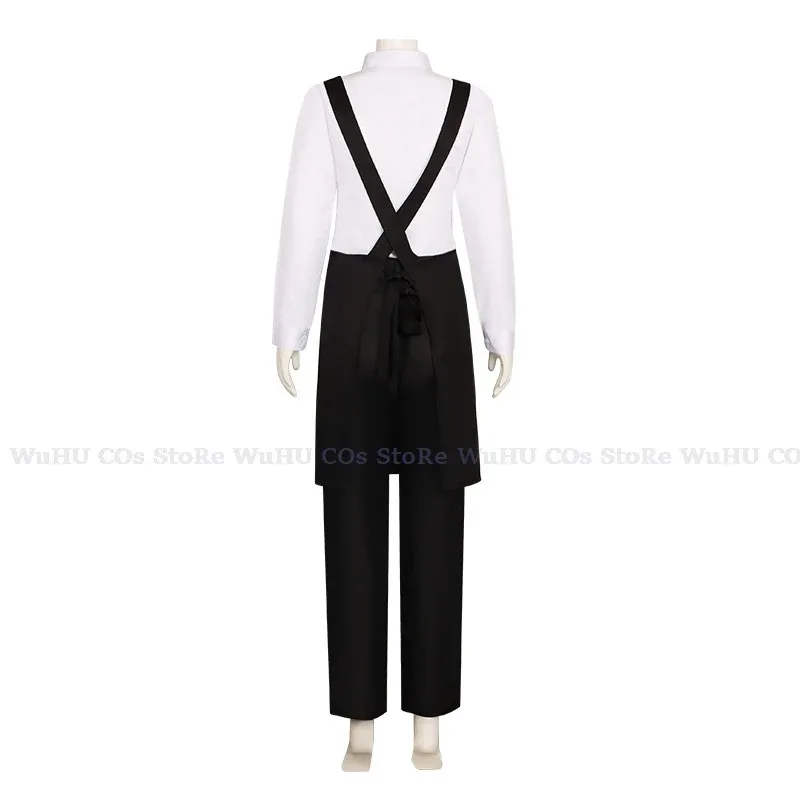 2025 Kobeni Higashiyama أنيمي بالمنشار الموسم 2 تأثيري ازياء شعر مستعار أسود دبابيس الشعر النادل نادلة موحدة الشيطان هنتر الزي