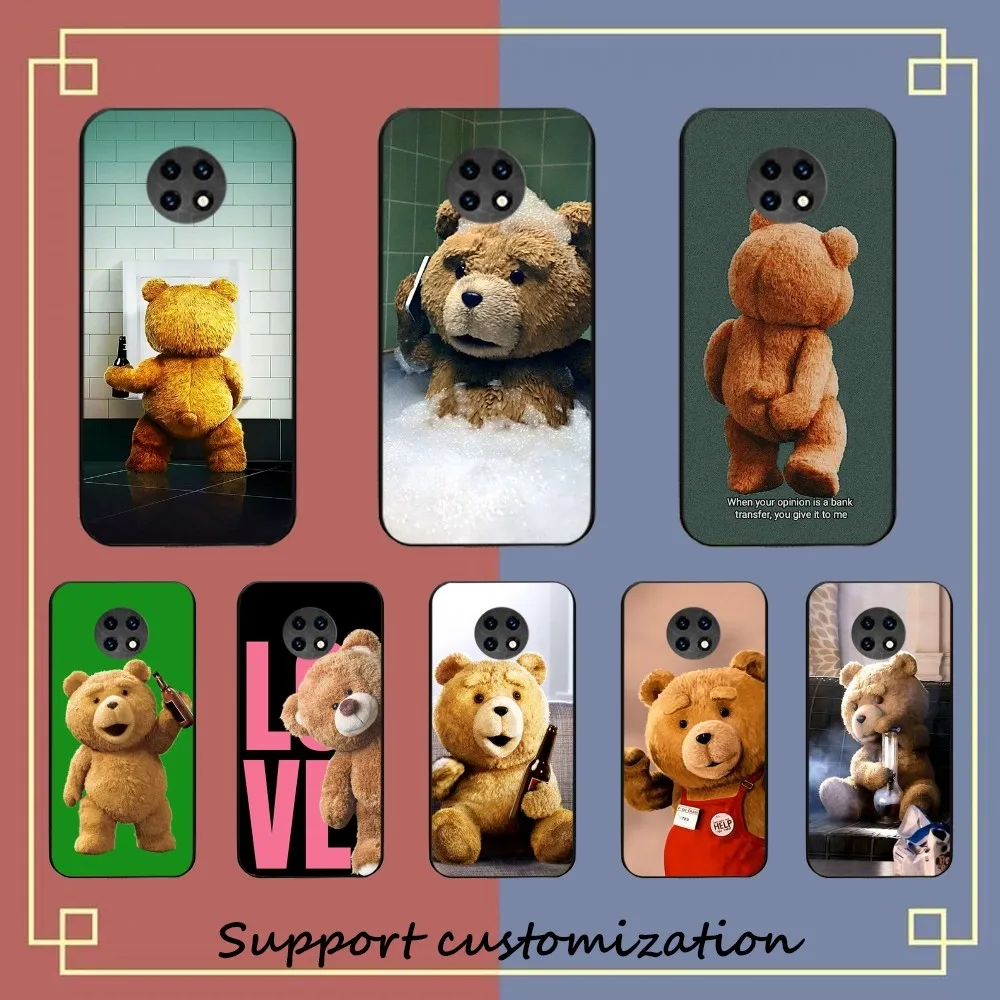 Ted Bear Phone Case For Redmi Note 4 X 5 A 6 7 8 T 9 9S 10 11 11S 11Epro Poco M3 Pro