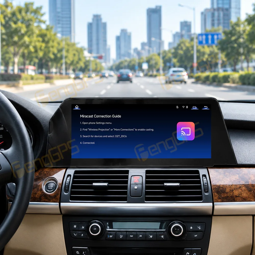 The Newest 12.3 Inch Linux Car Radio For BMW X5 2007-2009 CCC GPS Navigation Multimedia Player Screen Carplay Stereo Head Unit
