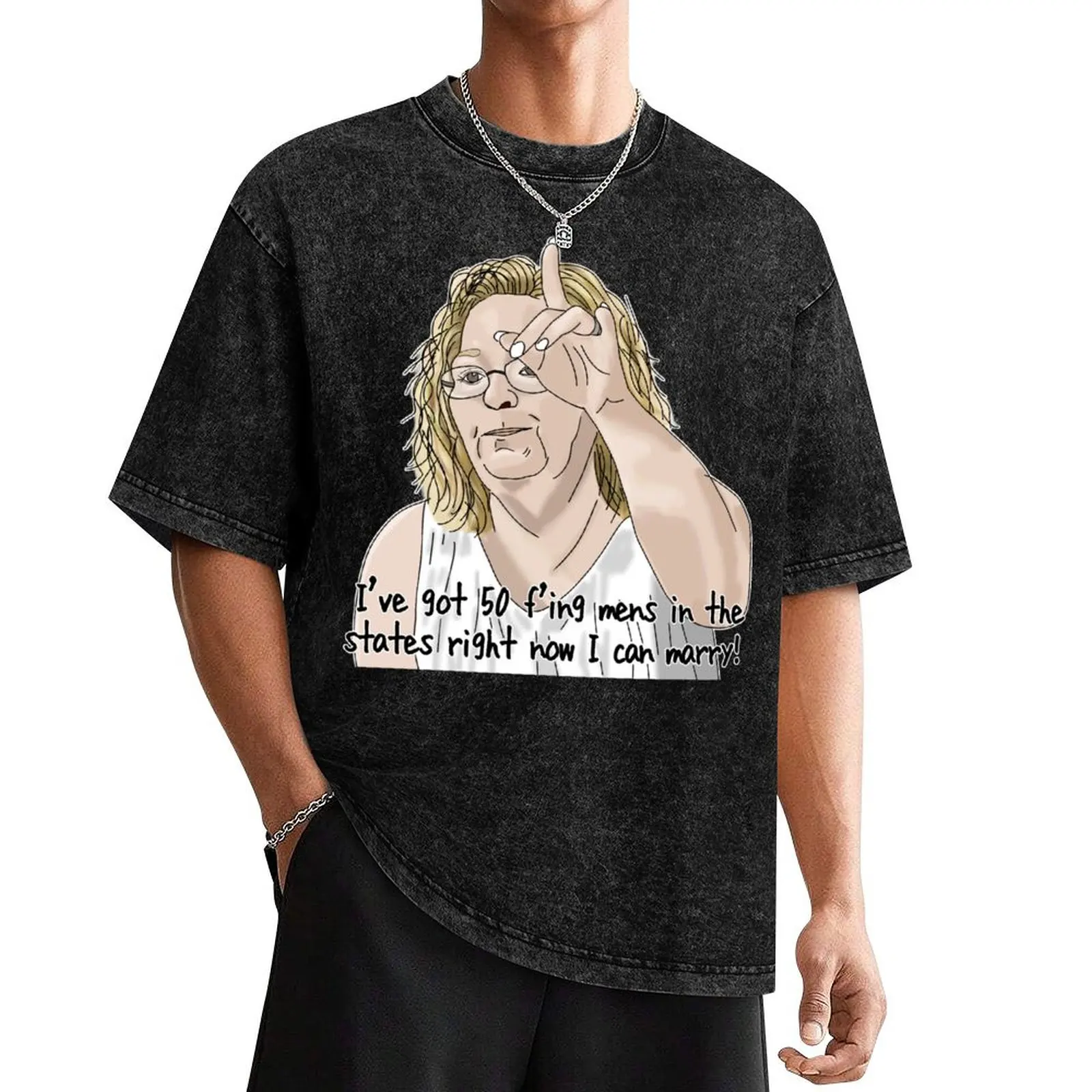 Baby girl Lisa - 50 mens - 90 day fiance T-Shirt tees vintage graphic tee oversized graphic tee Men's t-shirt