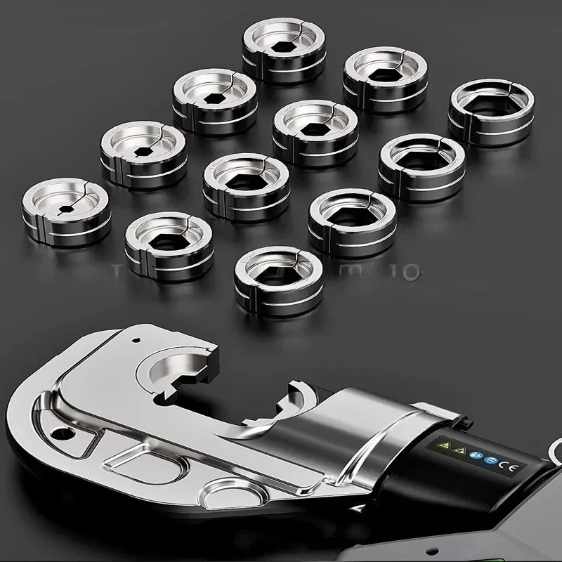 SC-400A كماشة هيدروليكية كهربائية سريعة سلك محطة كابل التلقائي العقص كماشة قابلة للشحن ليثيوم الجهد كماشة Pex CE #4