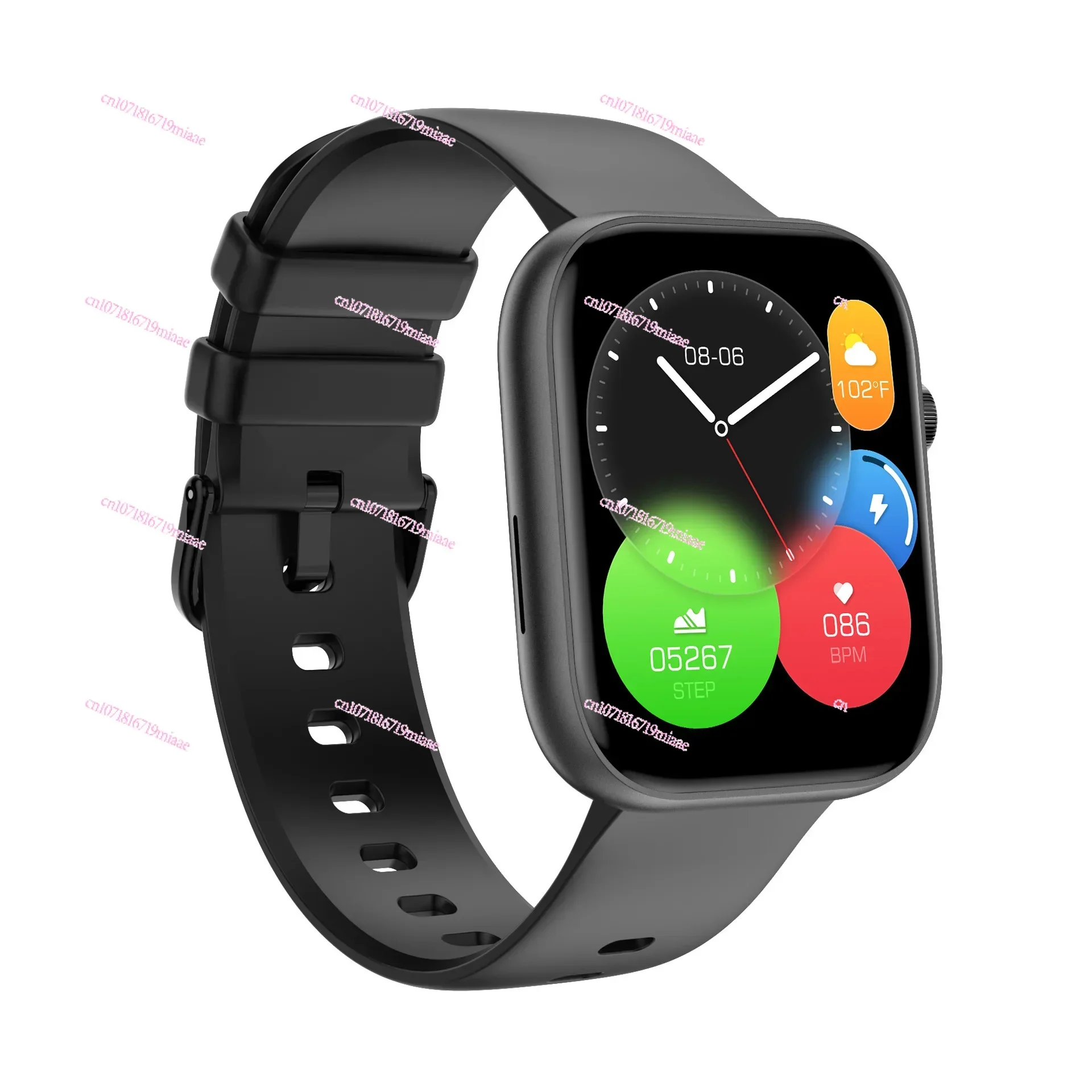 2024 new P89  Bracelets 1.93 inches full  touch display sports mode 100 + wireless charging supports multi-language waterproof