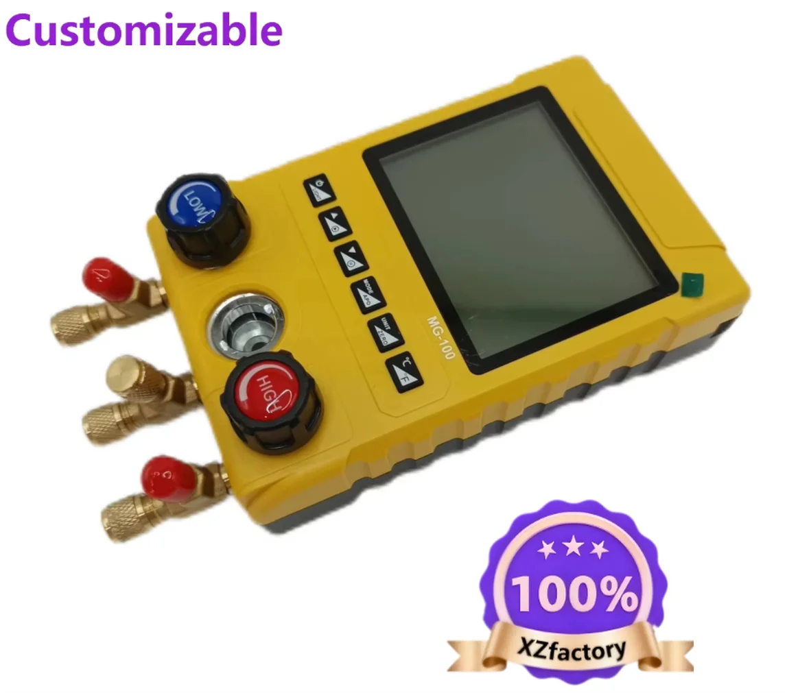 Factory Direct 2026 Top MG-100A Misuratore di temperatura e vuoto 88 tipi Refrigerazione Collettore digitale Calibro Hvac Strume