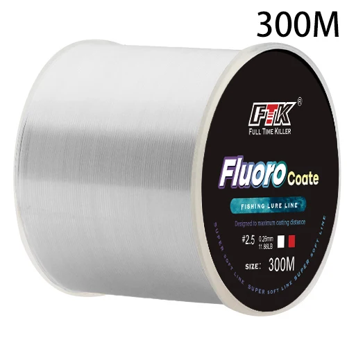 300 m 500 m Fluorkohlenstoff Beschichtung Angelschnur 4,13 LB-34,32 LB Carbon Faser Vorfach Linie Angeln Locken Draht Sinkende Linie Japan