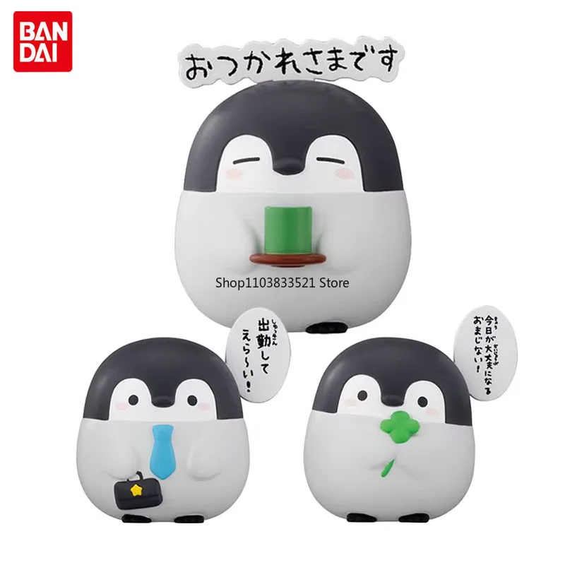 

BANDAI Original KOUPEN CHAN Gashapon Toys Little Penguin Anime Action Figure Capsule Toys Kids Gift Ornaments