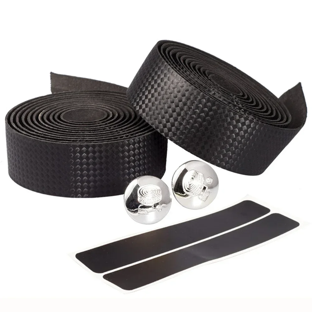 

Bike Handlebar Shock Absorbing and Anti Slippery Carbon Fiber PU Leather Handlebar Tape for a Safe and Smooth Ride
