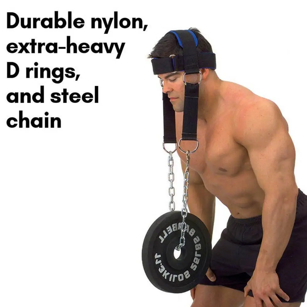 조절 가능한 머리 목 하네스, 강도 증가, 목 파워 트레이닝, 체인 운동 선수와 함께 클래식 스타일