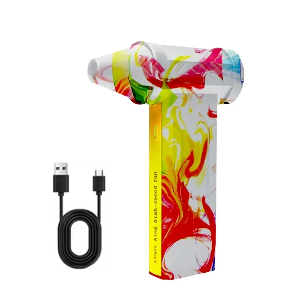 800.000 RPM Luchtblazer Elektrische Turbo Gewelddadige Fan Borstelloze Motor Hoge Snelheid Turbo Fan USB Oplaadbare Krachtige Lucht Stofblazer