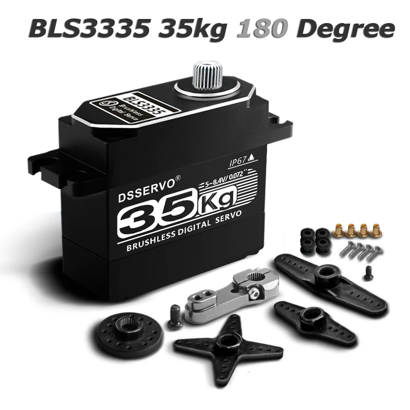 Borstelloze Servo 25kg 35kg 45kg 55kg BLS3355 BLS3335 BLS3325 BLS3245 Digitale Servo Voor Afstandsbediening Baja Crawler auto Robot