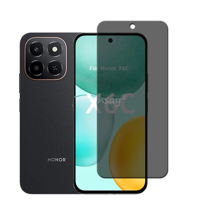 Privatsphäre Bildschirm Glas Für Honor X6C Glas Anti-Spy Protector Bildschirm Film Honor X6C Gehärtetem Glas Honor X6C Film – Detail 2