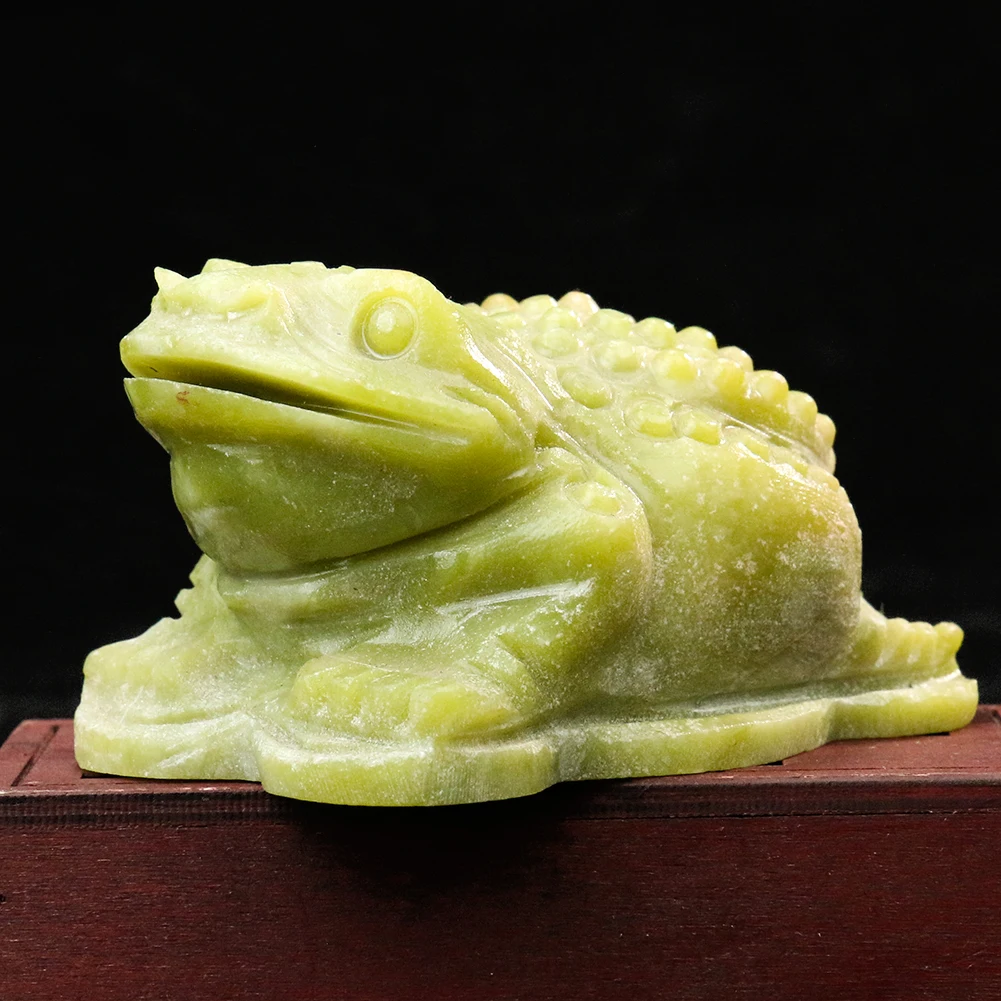 

Натуральные нефритовые жабы, поделки, счастливые маленькие украшения, открытие магазина, подарок фэн-шуй, пресс-папье, украшения для дома и ...
