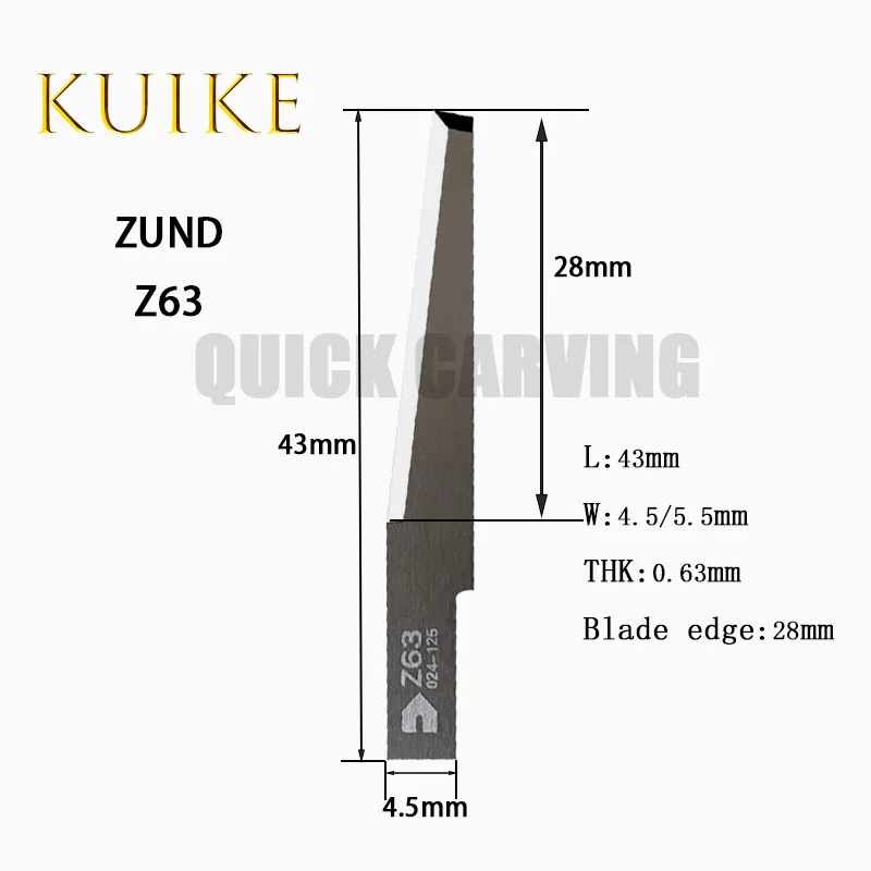 10PCS ZUND Tungsten Vibrating Cutter CNC Carbide Oscillating Blade Cutting Machine Knife ZUND Z60 Z61 Z62 Z63 Z66 Z68 Z69