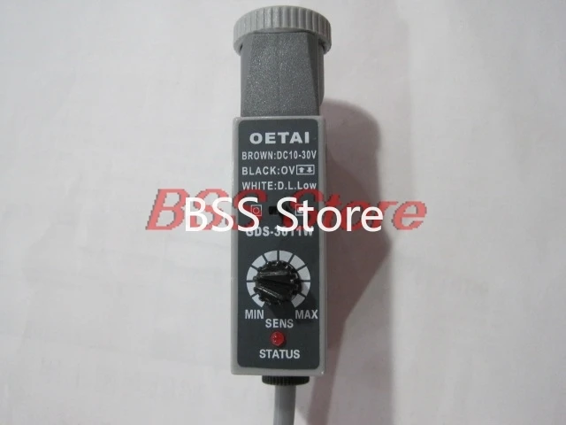 

Color mark sensor GDS-3011 GDS-3011W GDS-3011G GDS-3011R GDS-3011B DC10-30V NPN NO/NC Color mark sensor