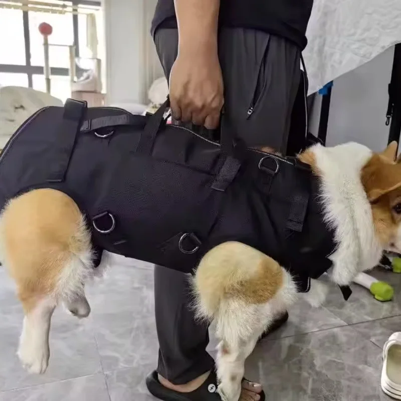 

Multifunctional Dog Carrier Backpack Medium Large Dogs Pet Shoulder Bag Breathable Oxford Fabric Outdoor Use