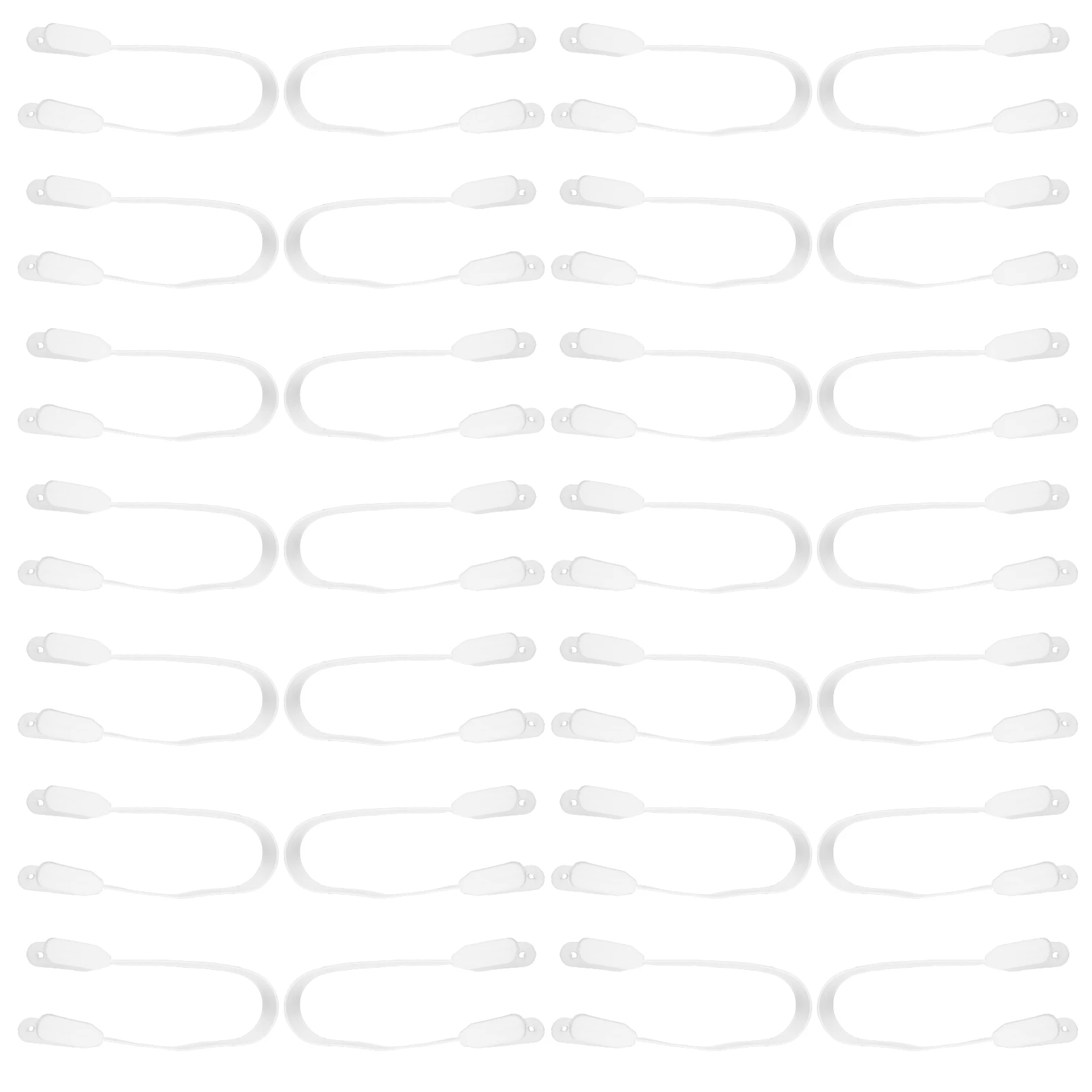 

100 pcs Handbag Plastic Carrying Tote Bag Making Handbag Handles For Bag Making Replacement Straps Storage Accessories