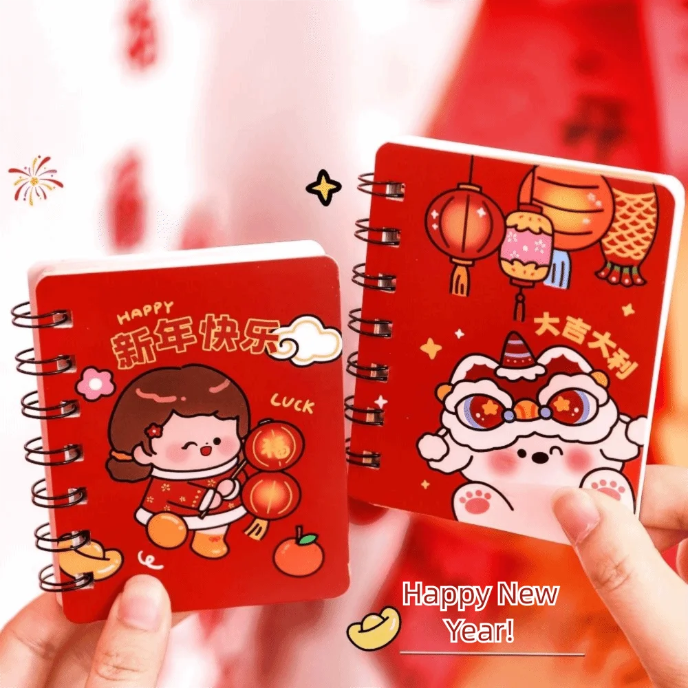 High Quality A7 Pocket Notebook Loose-leaf Square Notepad Blank Inner Page 80Sheets Mini Notebook Student