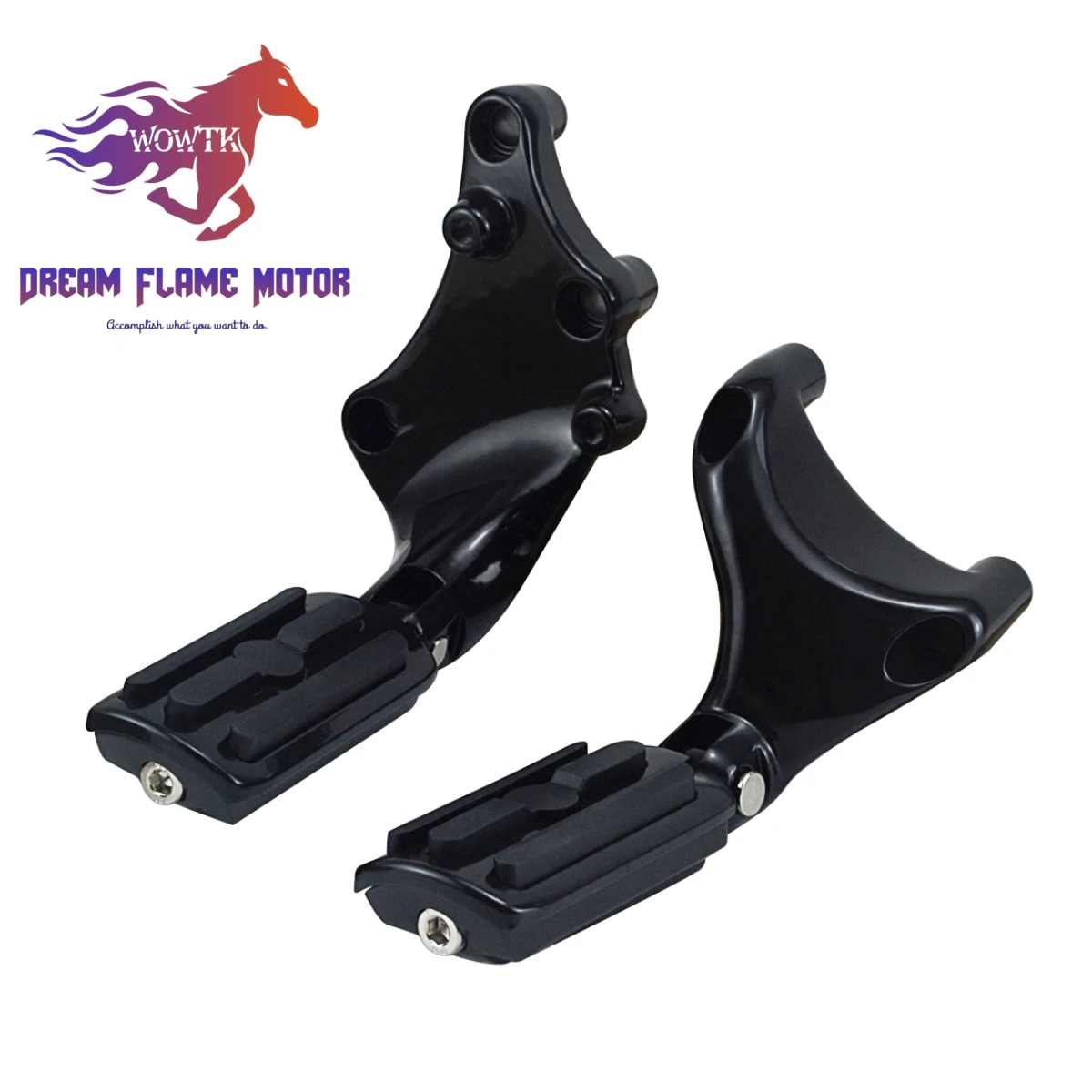 

Motorcycles accessories Passenger Rear Foot Pegs Mount Bracket Footrests For Harley Sportster XL1200 Roadster Iron 883 2014-2022