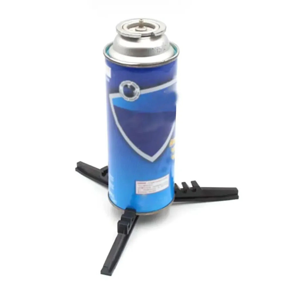 Outdoor Camping Gas Tank Rack Lightweight Foldable Canister Tripod Stand Base Bottle Shelf Gas Cylinder Stove Accessories 3