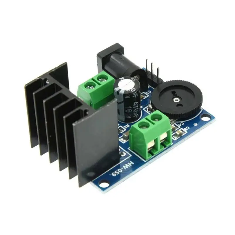 ELECT-Dual-Channel 7W+ 7W TDA7266 Audio Power Amplifier Module DC 3- 18V For 4- 8 Ohm 5- 15W Speakers