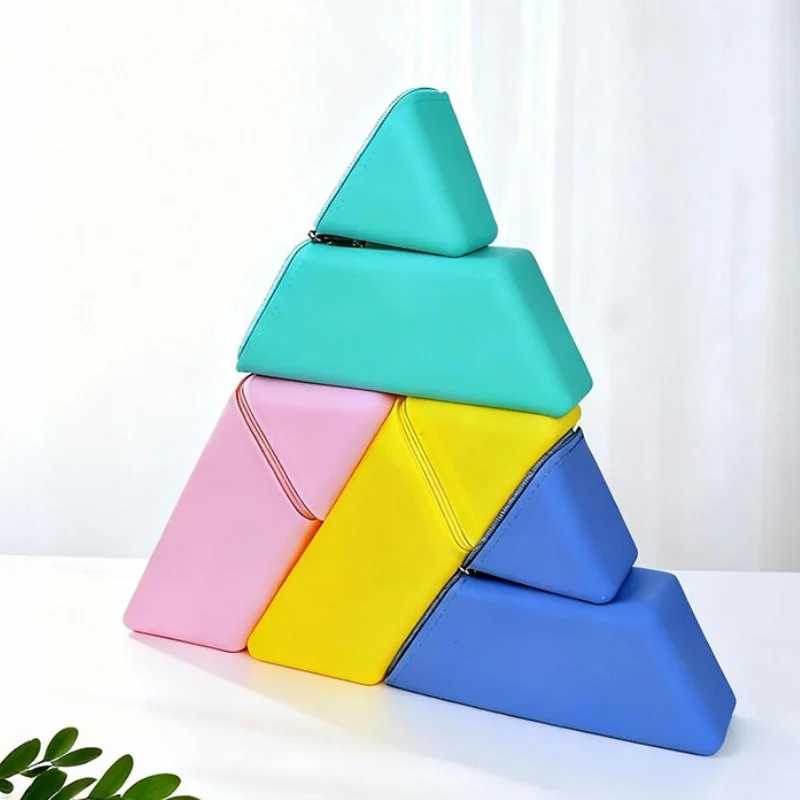 Stylish Silicone Pen Holder-Foldable Desktop Organizer for Office & Study Multi-Purpose Stationery Cup Perfect Gift for Students