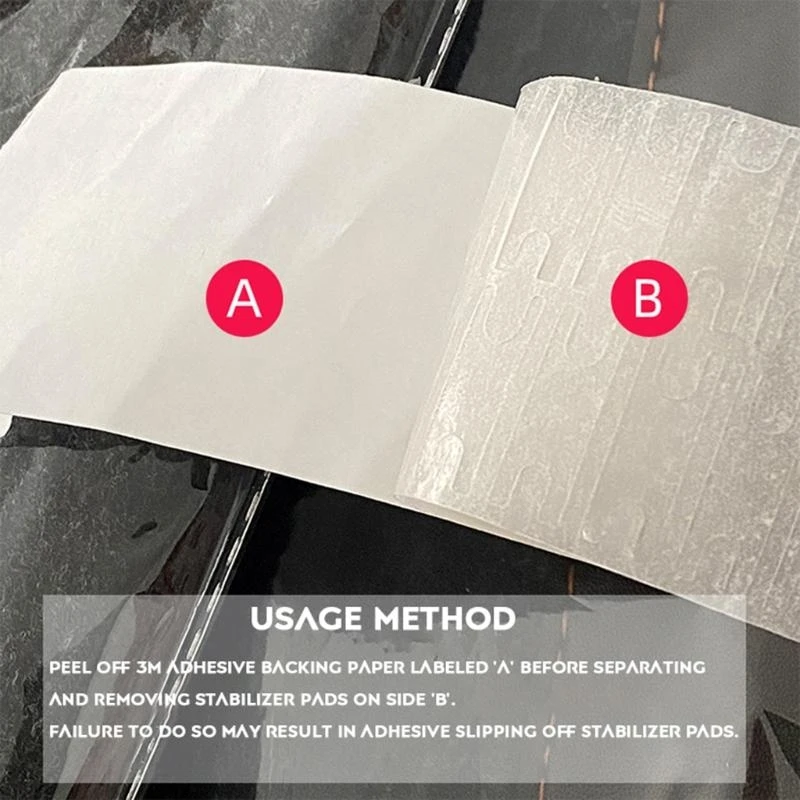 F68C 20PCS Механическая клавишная пласка Стабилизатор Стабилизатор Пленка PTFE/Силика.