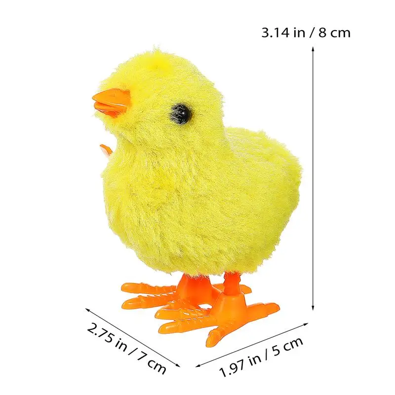 12 Pcs Cute Small Chicks Plush Chicken Walking Plush Chicks For Kids Goodie Bags Party Favors Easter Festival Decoration - Image 6