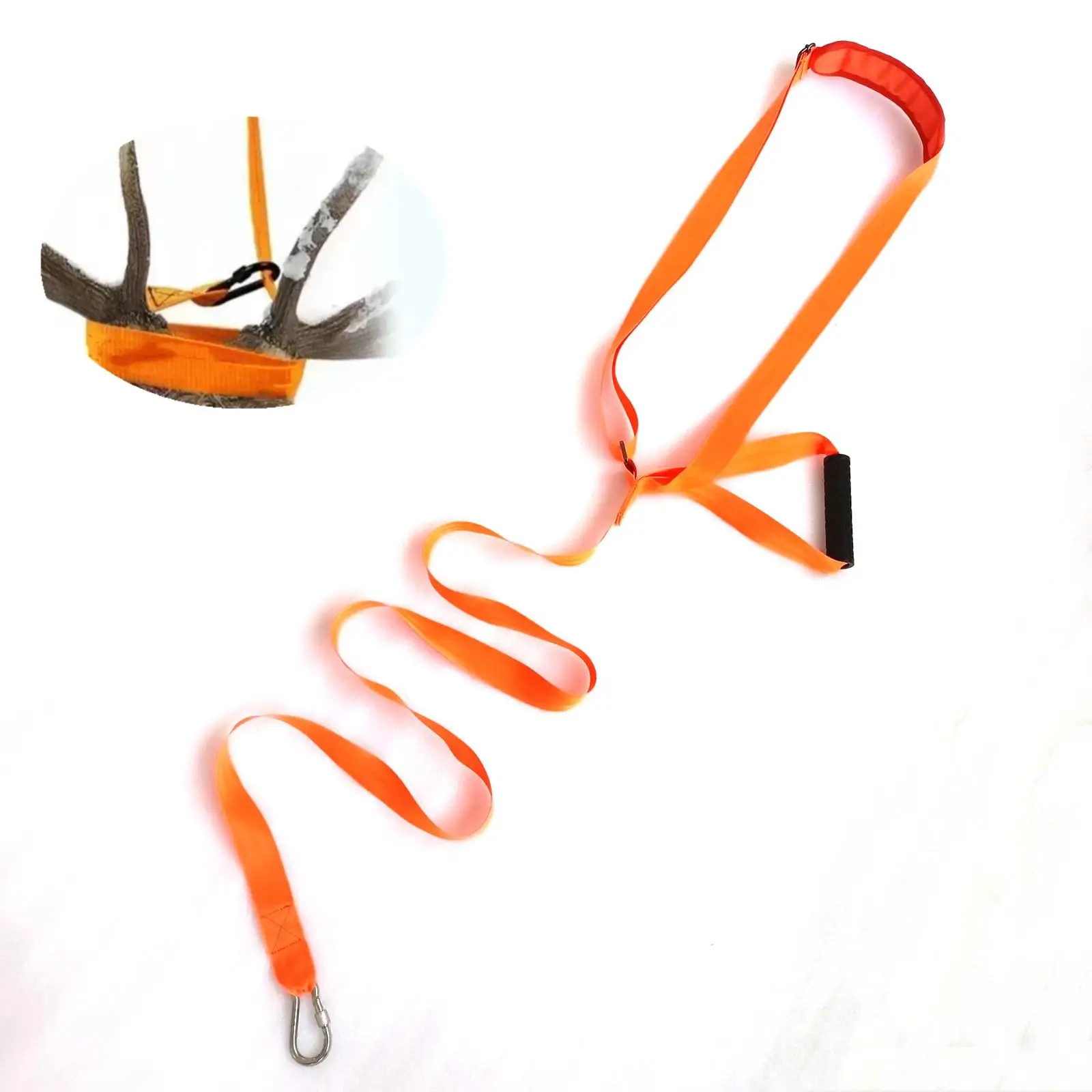 Deer Drag Hunting Deer Puller with Comfort Grip Handle Portable Multipurpose Dragging Pull Rope for Farmer Home Outdoor Supplies