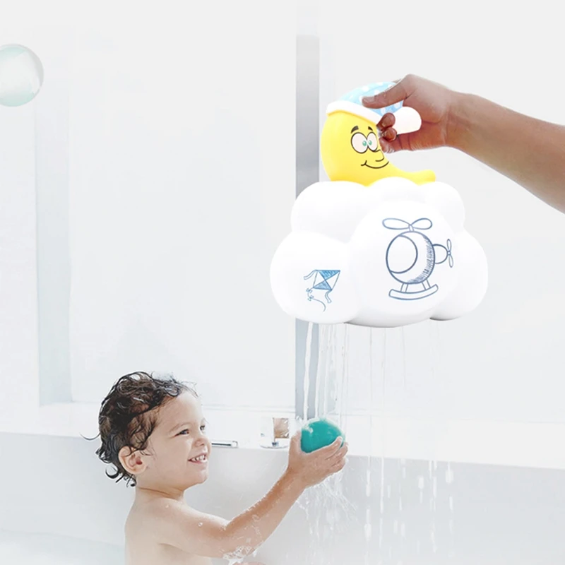 

Children Bath Toys Rain Clouds Play Baby Bathroom Floating Sprinkler Water Spray Kids Bath Tub Accessories