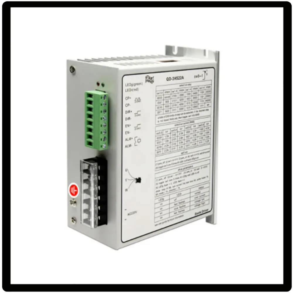 CNC Stat QD-3H522A three-phase stepper driver full digital stepper driver suitable for 86BYG350HA/B/C/D